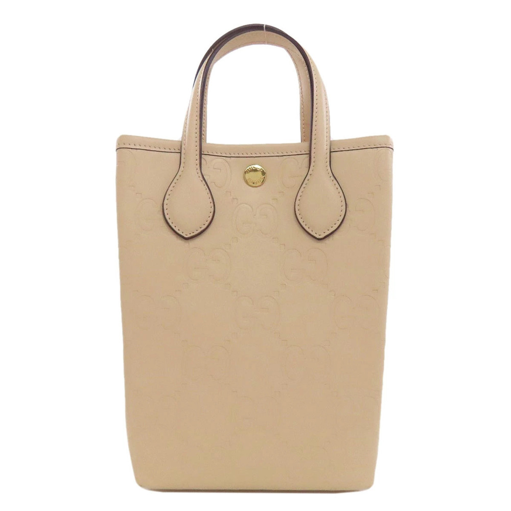 Gucci Super GG Handbag Bag Black